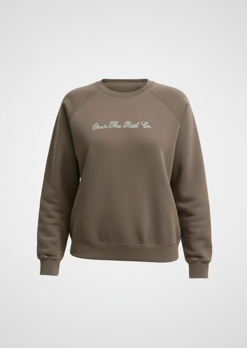 Women's Brown Crewneck