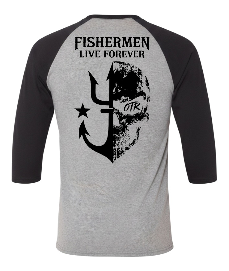 Triblend Three-Quarter Raglan Baseball T-Shirt.