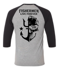 Triblend Three-Quarter Raglan Baseball T-Shirt.