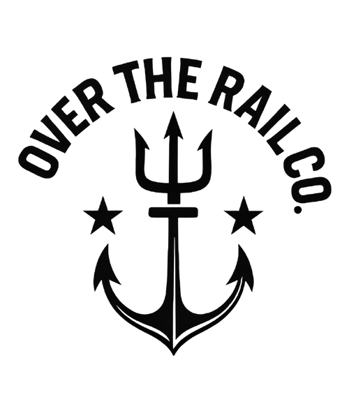 8x8 Over The Rail Co car decal (color selection)