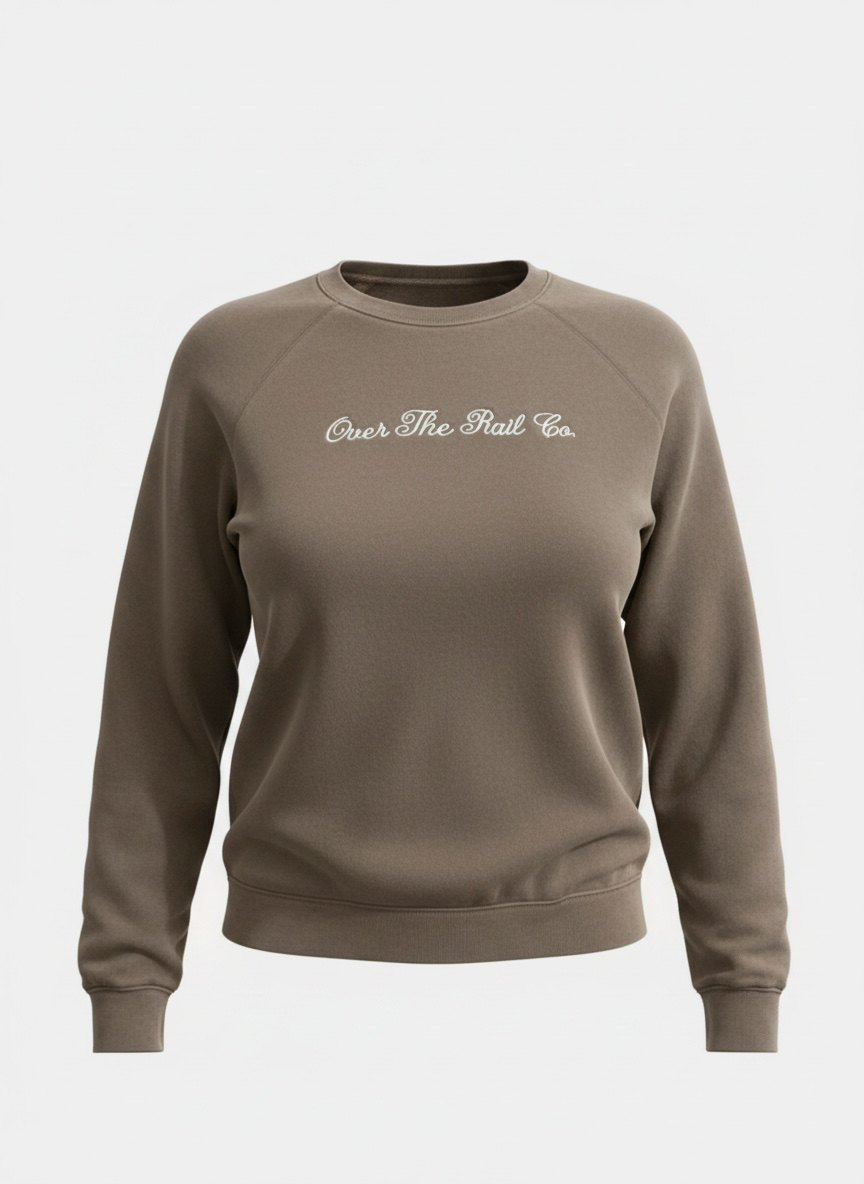 Women's Brown Crewneck