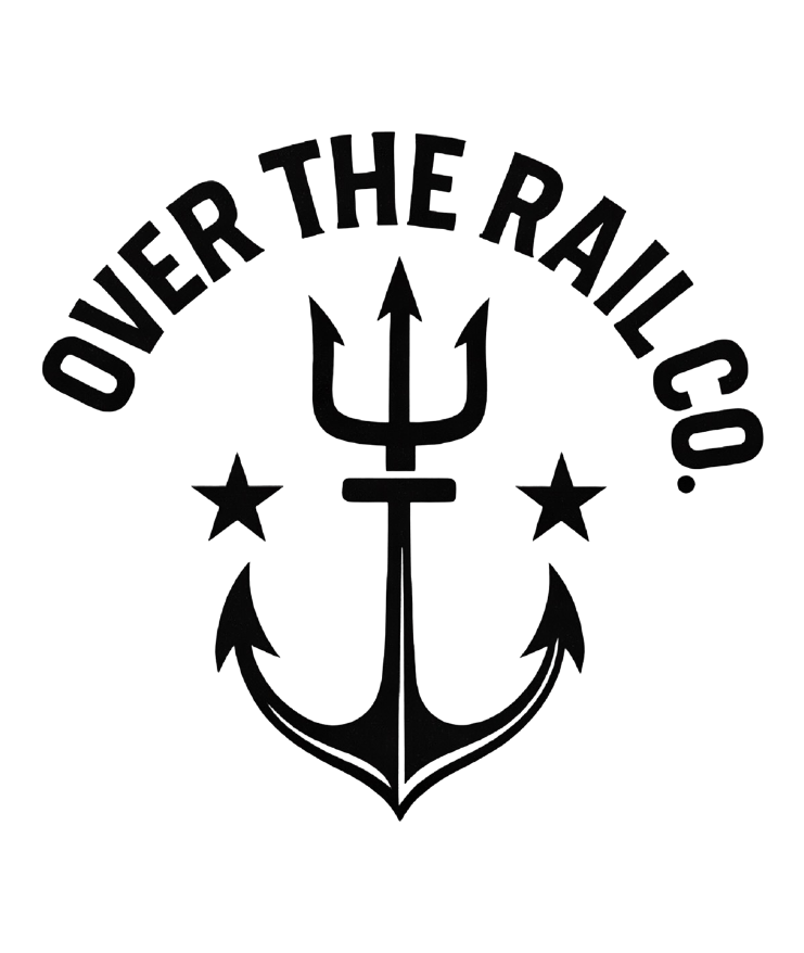 8x8 Over The Rail Co car decal (color selection)