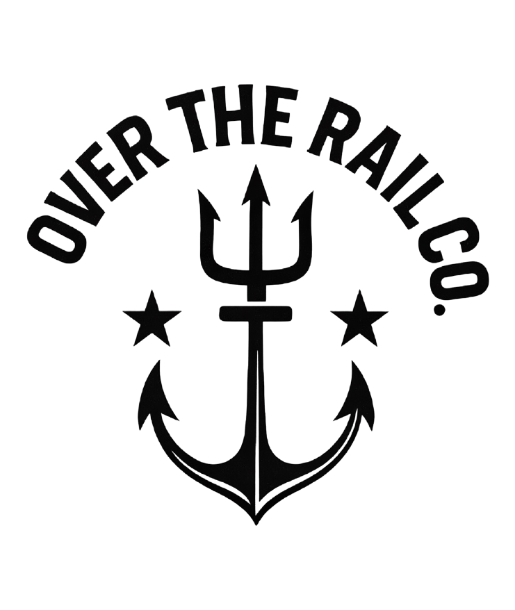 8x8 Over The Rail Co car decal (color selection)
