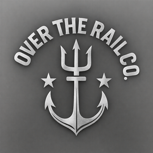 8x8 Over The Rail Co car decal (color selection)