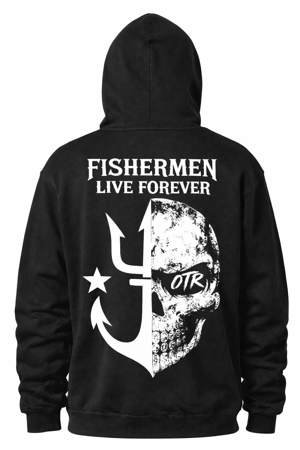 Fisherman Live Forever Hoodie